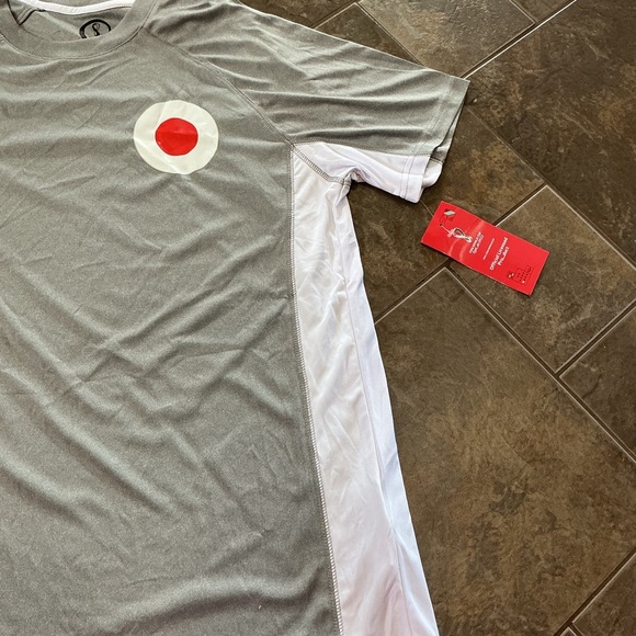💥3/$30💥 FIFA Cup 2022 Gray and White Men's Sports Shirt World Cup - Picture 2 of 4